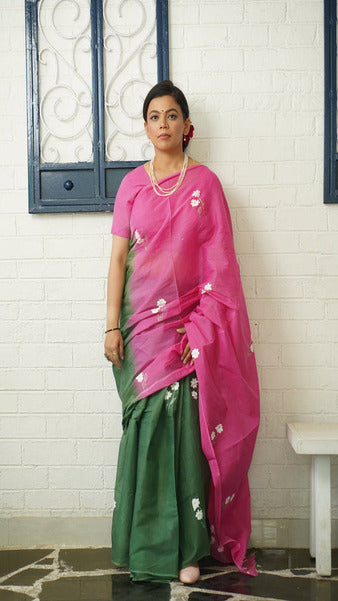 ROOHANI HANDPAINTED SAREE